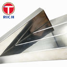 Industrial Rectangular Steel Tubing 304 316 321 Polishing Hairline 0.3 - 2.0mm Thickness