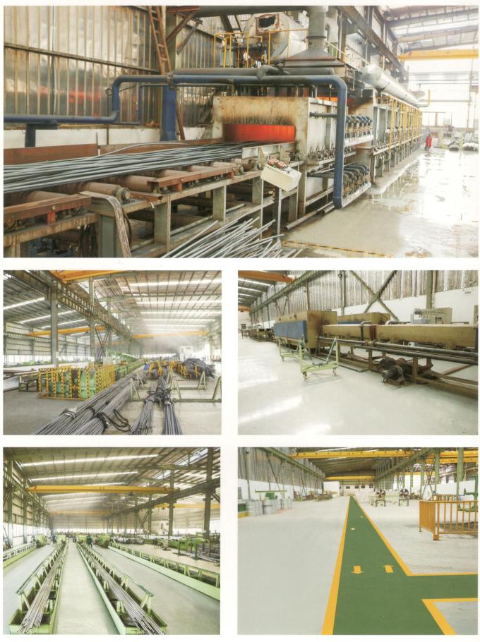 Oficina da produção para o tubo de aço da precisão de GB/T18248 37Mn 37Mn2V 30CrMo 34CrMo4 35CrMo