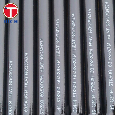 Bom preço. JIS G3444 SKT500 Tubos de aço carbono de precisão sem costura para fins estruturais gerais on-line