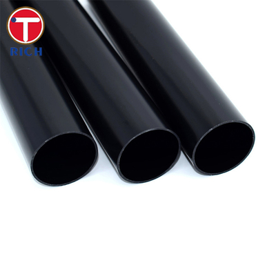 Bom preço. ASTM A1024 Grau 50 Tubo de linha de aço preto de borda plana e sem costura para entrega de fluidos sob pressão on-line