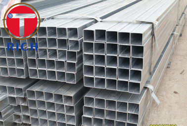 Bom preço. Tubulação de aço quadrada soldada galvanizada de tubulação de aço de Elded construção mecânica revestida on-line