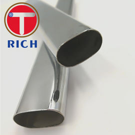 Bom preço. O tubo oval liso do corrimão decorativo/soldou a tubulação de aço inoxidável oval on-line