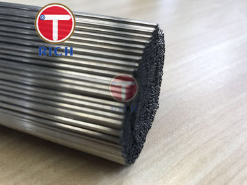Bom preço. Cor cortada precisão da prata do tubo capilar de tubo de aço sem emenda de forma redonda on-line