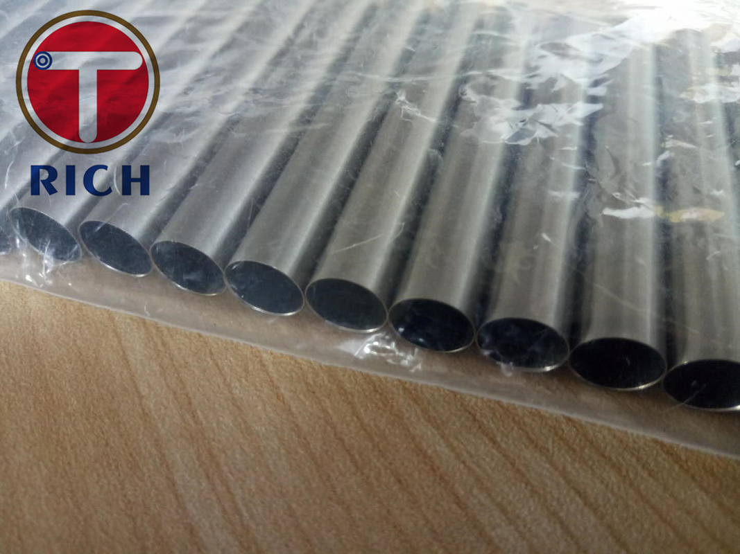 Tubo de aço soldado sem emenda de SA269 TP321 para a pressão hidráulica do transporte fluido do gás