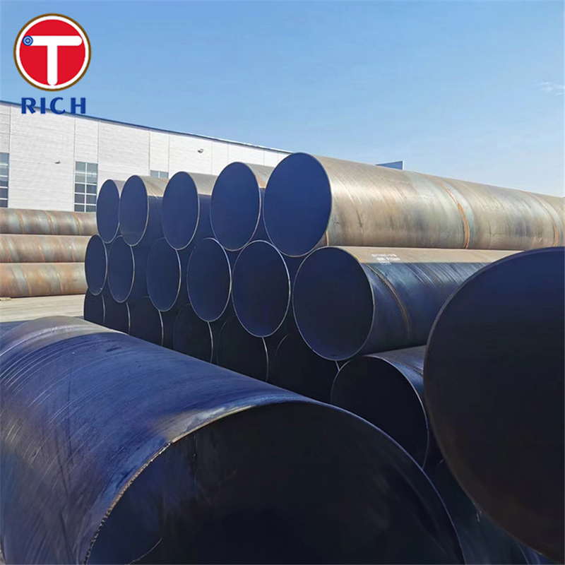 ASTM A139 Tubo de aço soldado de grau B Tubo de aço soldado de arco de fusão elétrico para abastecimento de água