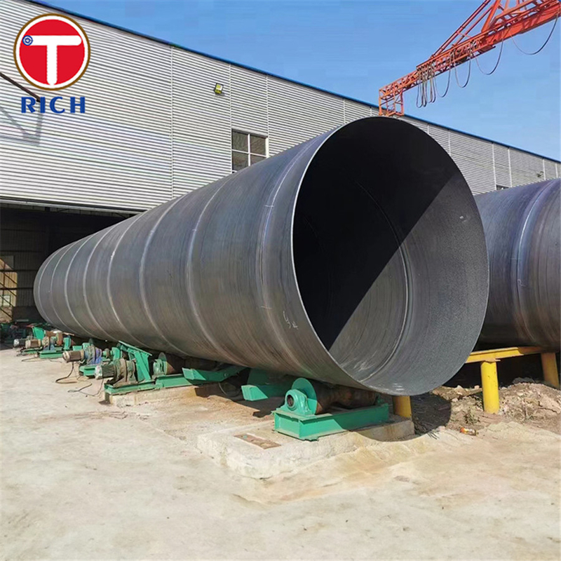 ASTM A139 Tubo de aço soldado de grau B Tubo de aço soldado de arco de fusão elétrico para abastecimento de água