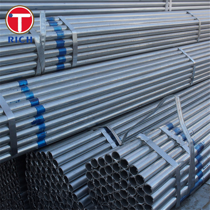 ASTM A795 Tubo de aço soldado de grau A: Tubo de aço galvanizado revestido com zinco galvanizado, preto e a quente, para protecção contra incêndio