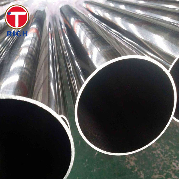 ASTM A928 S31200 Tubo duplex de aço inoxidável de fusão elétrica soldado com adição de metal de preenchimento