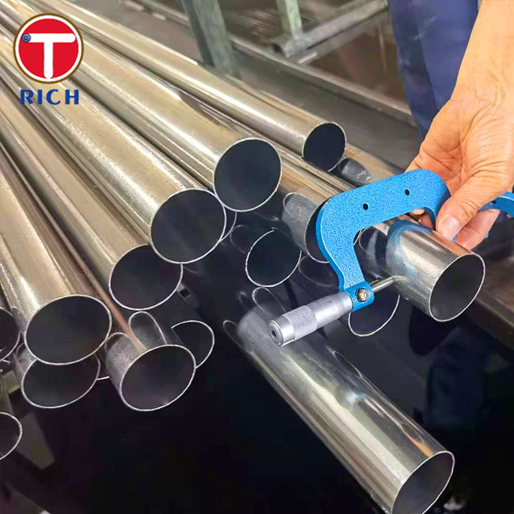 ASTM A928 S31200 Tubo duplex de aço inoxidável de fusão elétrica soldado com adição de metal de preenchimento