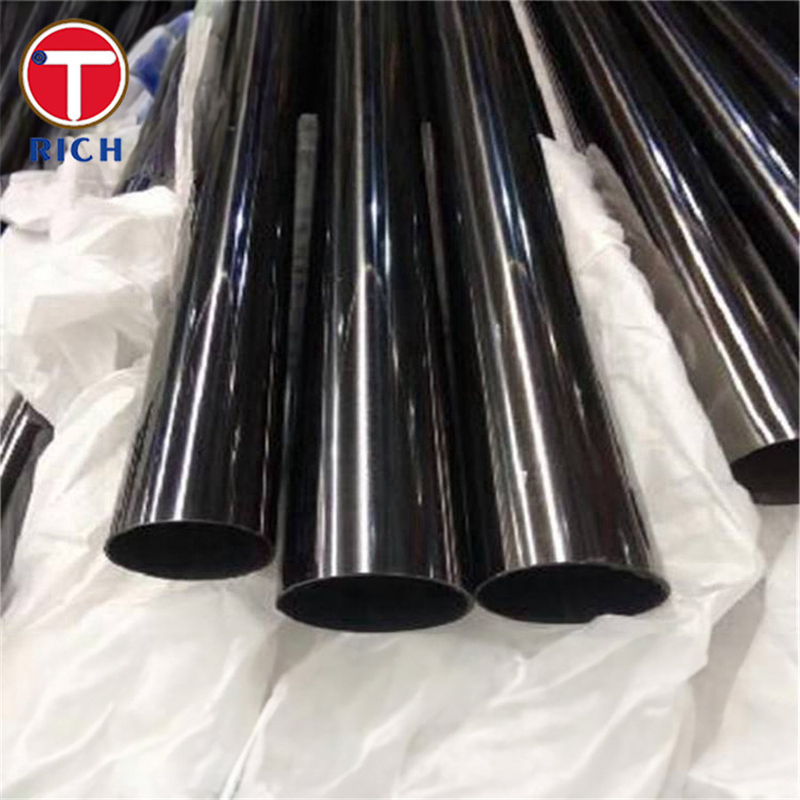 ASTM A1024 Grau 50 Tubo de linha de aço preto de borda plana e sem costura para entrega de fluidos sob pressão