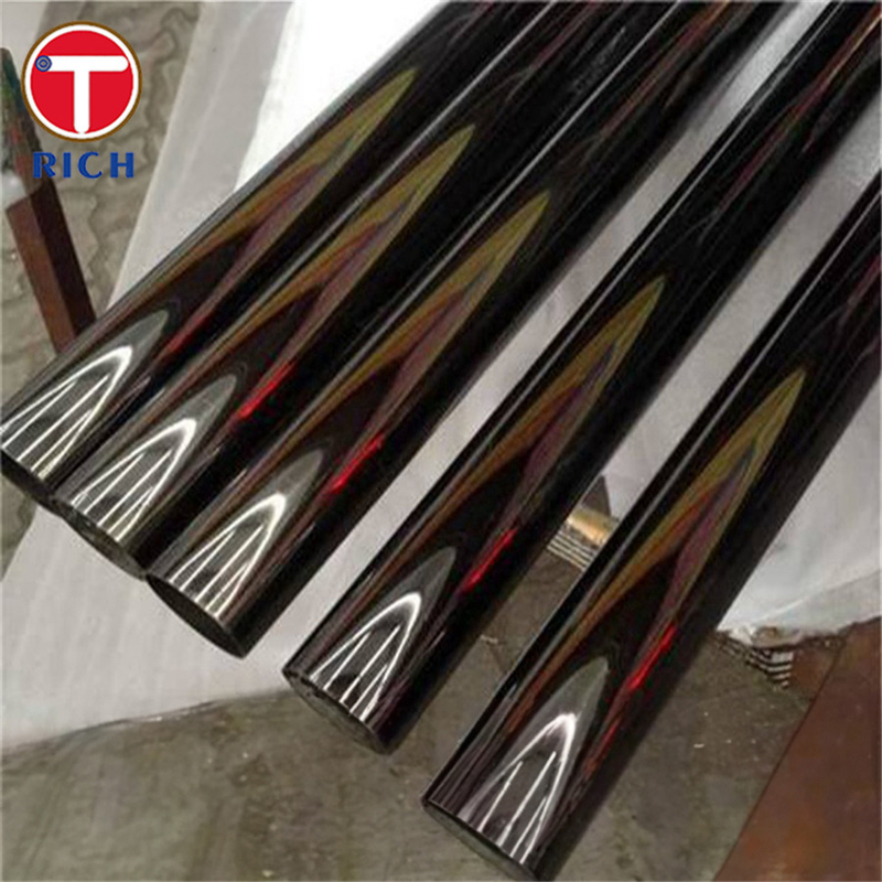 ASTM A1024 Grau 50 Tubo de linha de aço preto de borda plana e sem costura para entrega de fluidos sob pressão