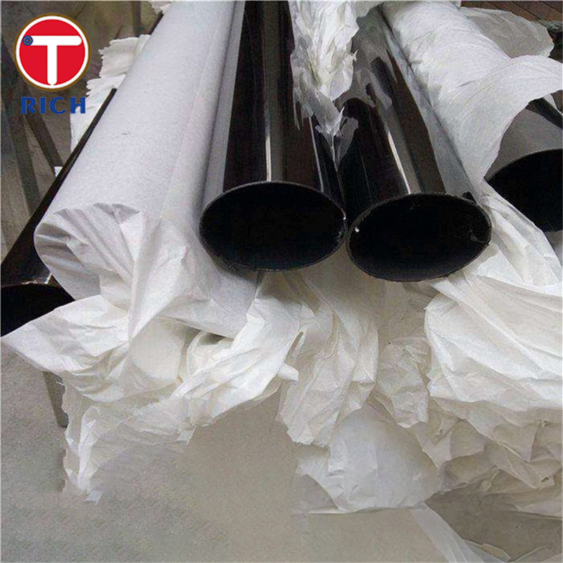 ASTM A1024 Grau 50 Tubo de linha de aço preto de borda plana e sem costura para entrega de fluidos sob pressão