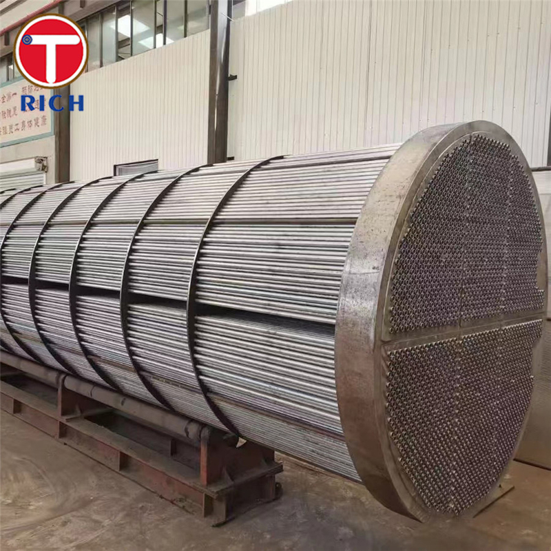 ASTM A688 304 Tubo de aço inoxidável austenítico soldado para trocador de calor do aquecedor de água