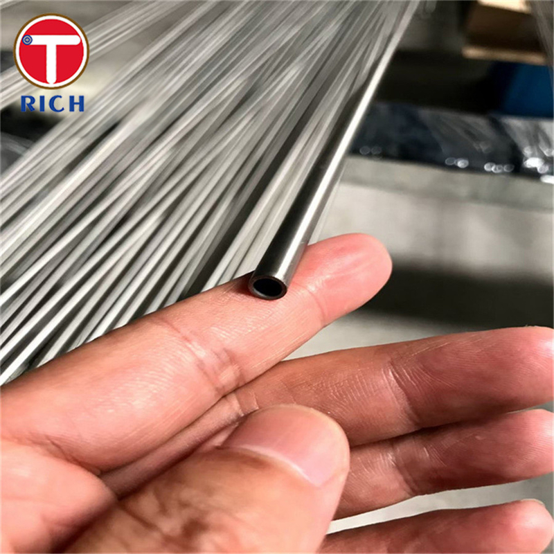 ASTM B167 Inconel 690 Níquel Cromo Ferro ligas Tubo de aço sem costura para gerador de vapor