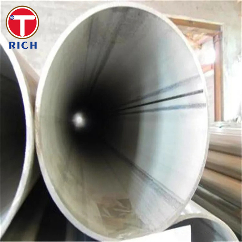 ASTM A358 304 Tubo de aço inoxidável Tubo de aço inoxidável soldado de fusão elétrica para serviço de alta temperatura