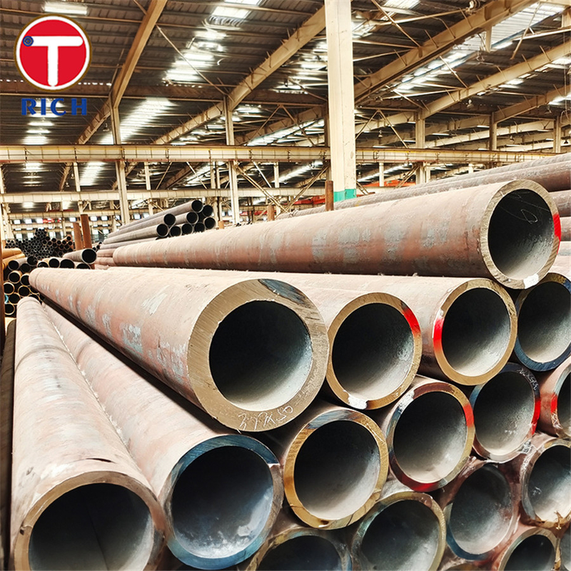 GOST 4543 45X Tubo de aço sem costura de liga liga Tubo estrutural de aço carbono para arquitetura