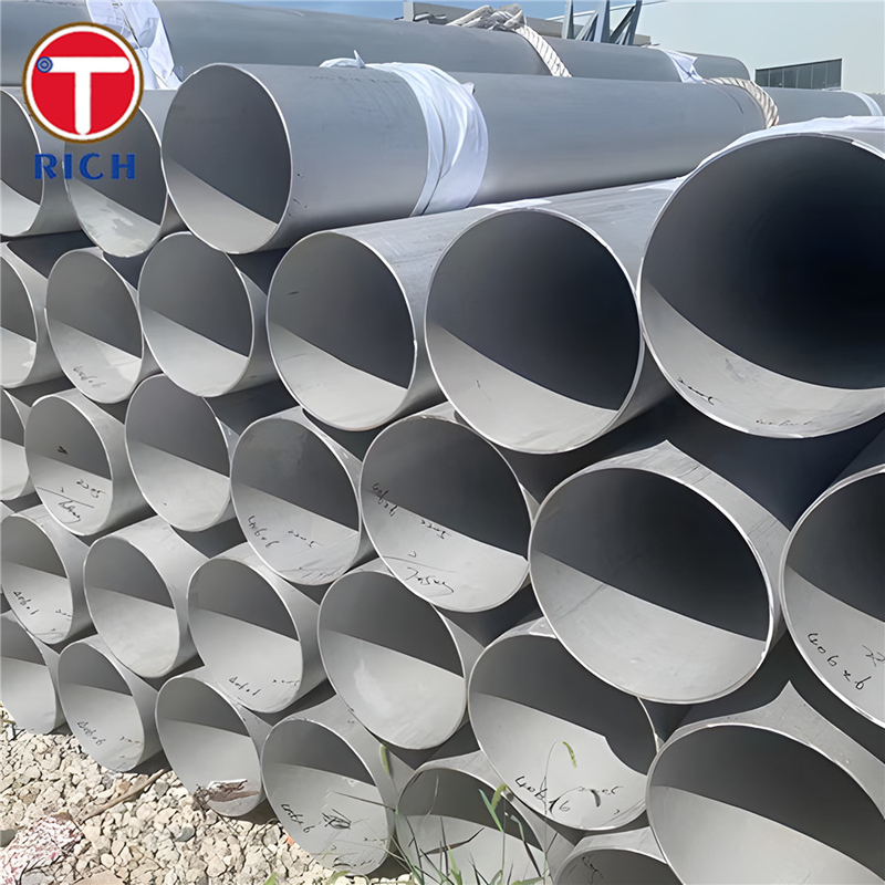 GB/T 12771 S30210 Tubo austenítico de aço inoxidável soldado com resistência elétrica para transporte de fluidos