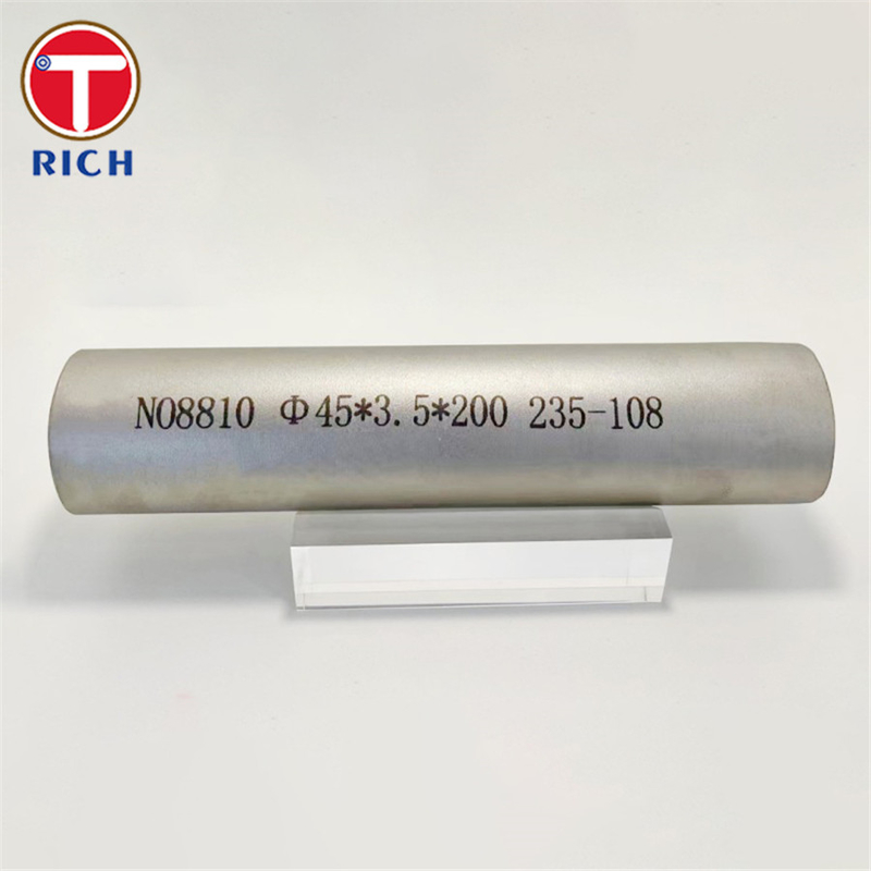 GB/T 30059 N08800 Tubos de liga incolóia sem costura resistentes à corrosão para trocadores de calor