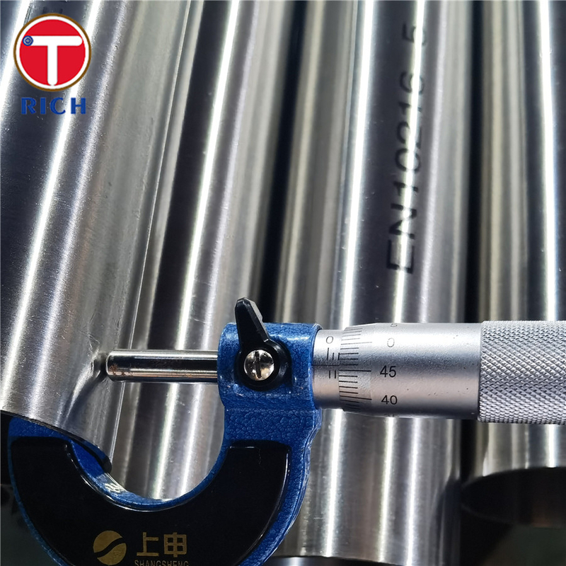 GB/T 28713 06Cr19Ni10 Tubos de aço inoxidável Tubos de transferência de calor reforçados para trocadores de calor