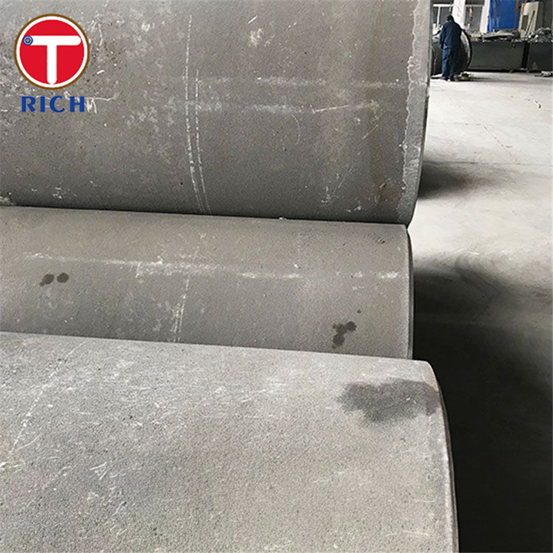 Tubo de aço inoxidável ASTM A451 CPF8 Tubo de aço inoxidável austenítico de fundição centrífuga para serviço a altas temperaturas