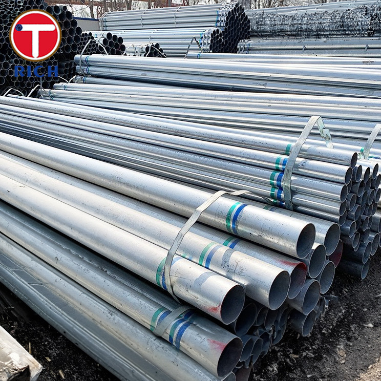 Tubo de aço galvanizado revestido de zinco, de uso geral, de qualidade ASTM A810
