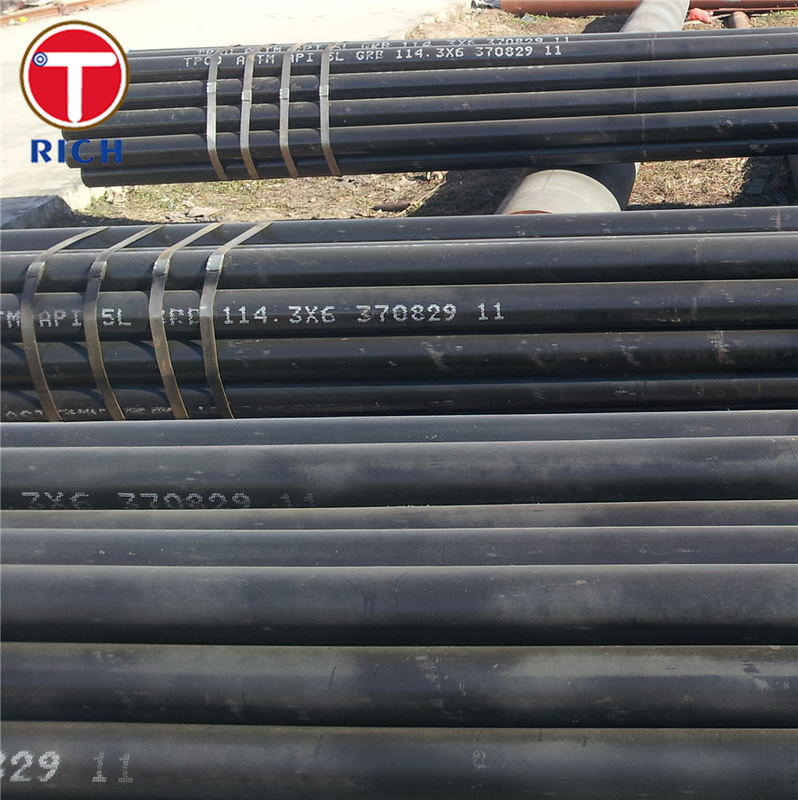 Tubos de aço soldados ASTM A53, pretos, imersos a quente, revestidos com zinco, de uso geral