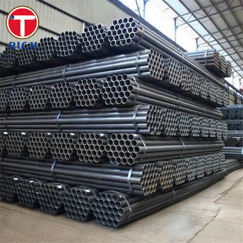 JIS G3457 STPY400 Tubos de aço soldados ARC Tubos de aço carbono soldados para fins gerais