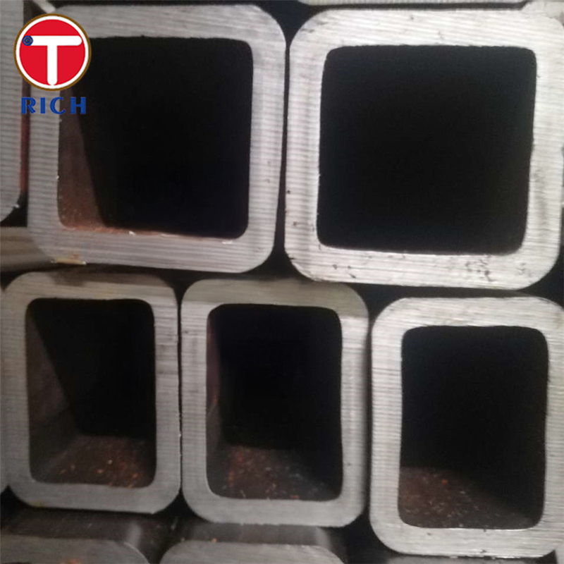 JIS G3466 STKR400 Tubo de aço estrutural Tubo de aço carbono quadrado e retangular para estrutura geral