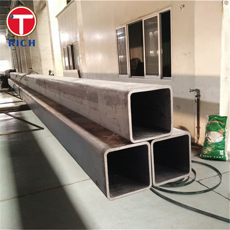 JIS G3466 STKR400 Tubo de aço estrutural Tubo de aço carbono quadrado e retangular para estrutura geral