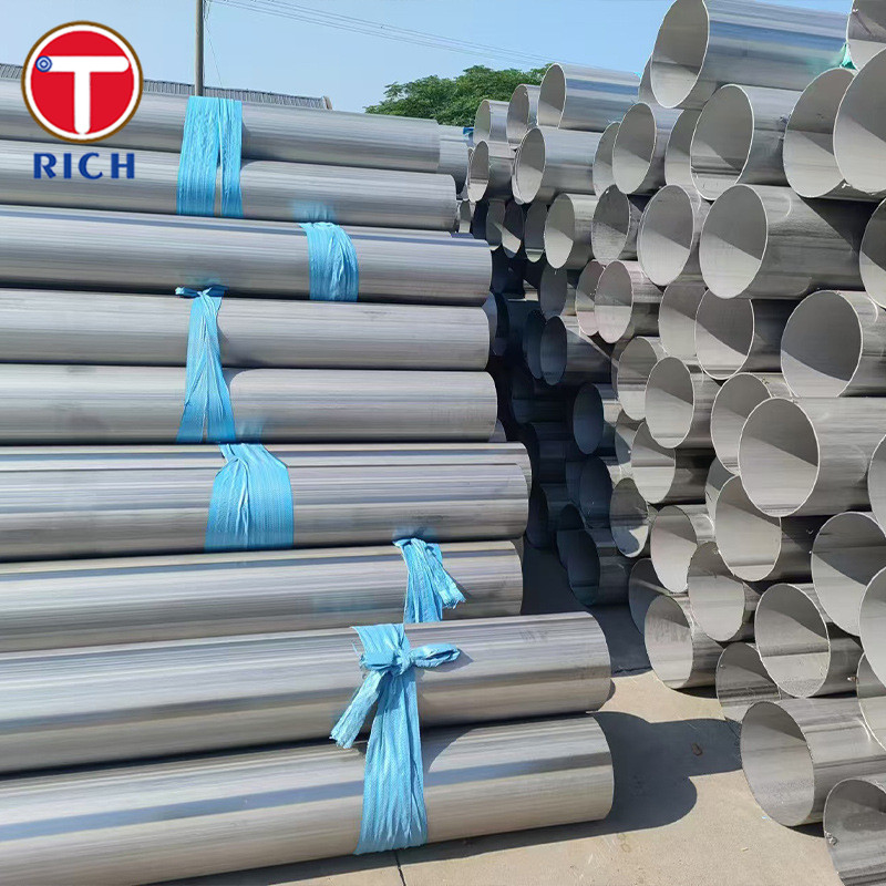 ASTM A778 TP304L Tubulação de aço inoxidável Soldado Tubular de aço inoxidável austenítico não revestido para uso médico