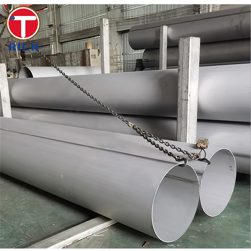 ASTM A778 TP304L Tubulação de aço inoxidável Soldado Tubular de aço inoxidável austenítico não revestido para uso médico
