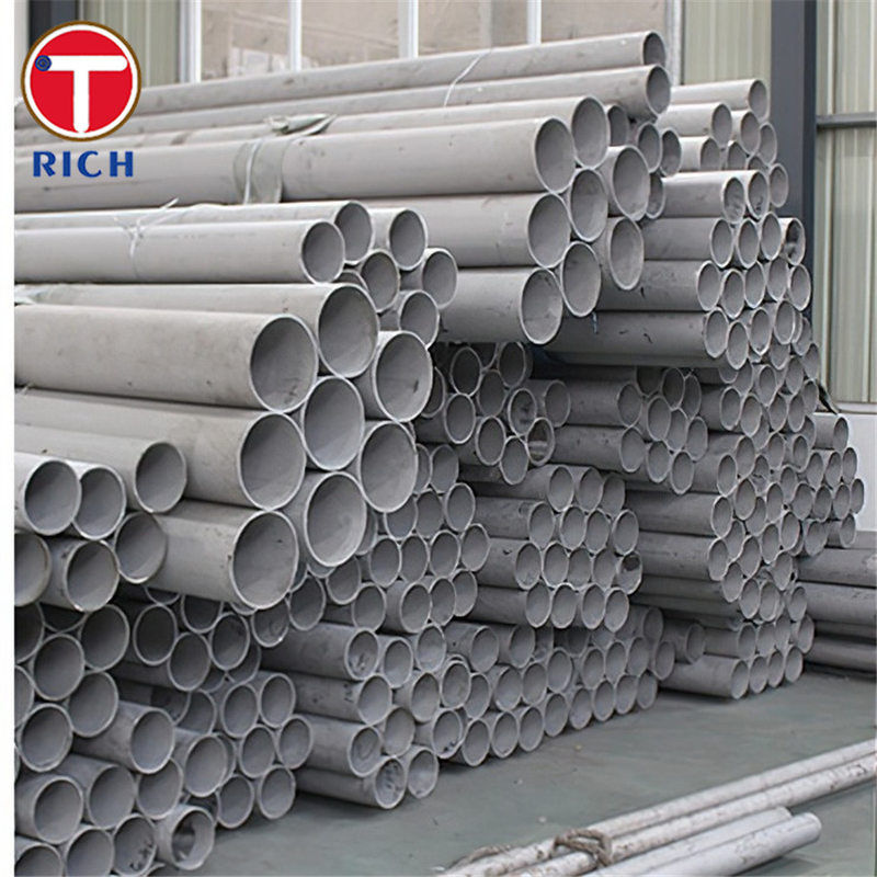 ASTM A778 TP304L Tubulação de aço inoxidável Soldado Tubular de aço inoxidável austenítico não revestido para uso médico