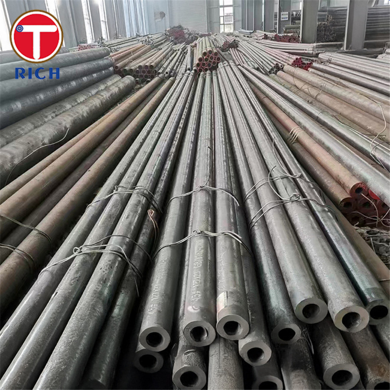 ASTM A572 Grau 50 Tubo de aço de baixa liga de alta resistência Tubo estrutural de aço de baixa liga para transporte de fluido