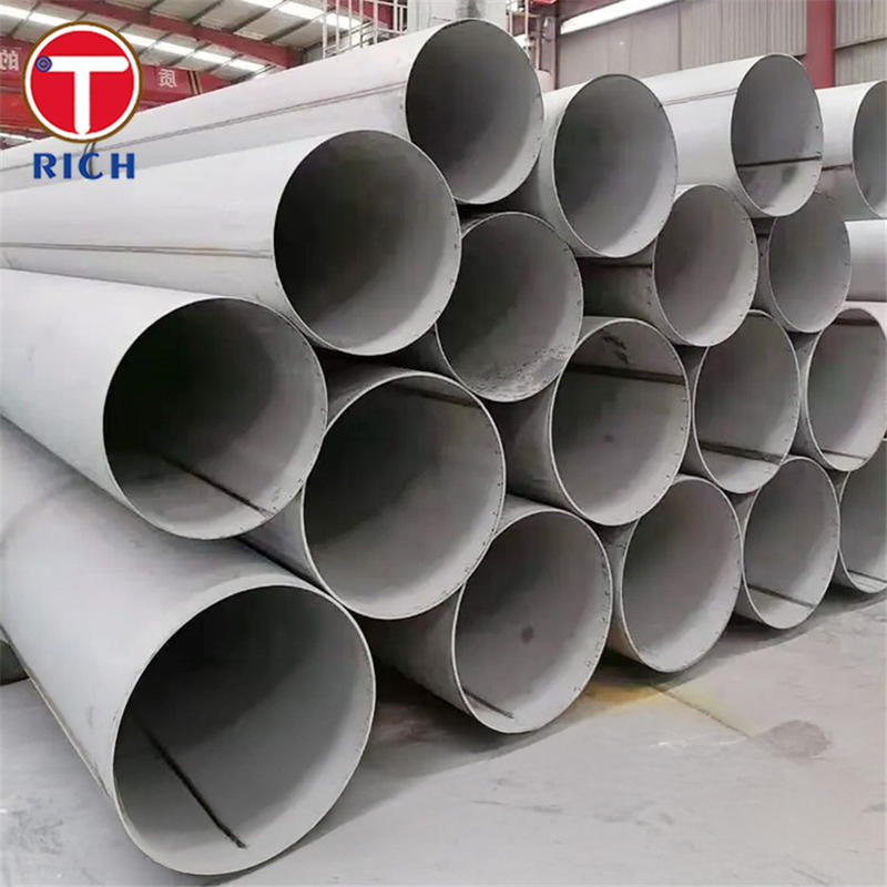 ASTM A928 Grau 2205 Tubo duplex de aço inoxidável EFW Tubo de aço para transporte químico