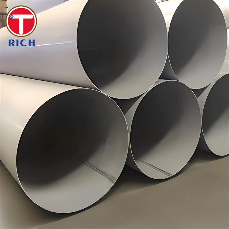 ASTM A928 Grau 2205 Tubo duplex de aço inoxidável EFW Tubo de aço para transporte químico