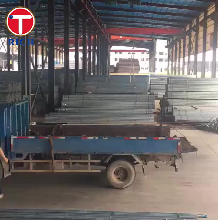 EN 39 S235GT Escavadeira Tubo de aço solto Soldado Tubos de aço para Escavadeiros de tubos e acoplamentos