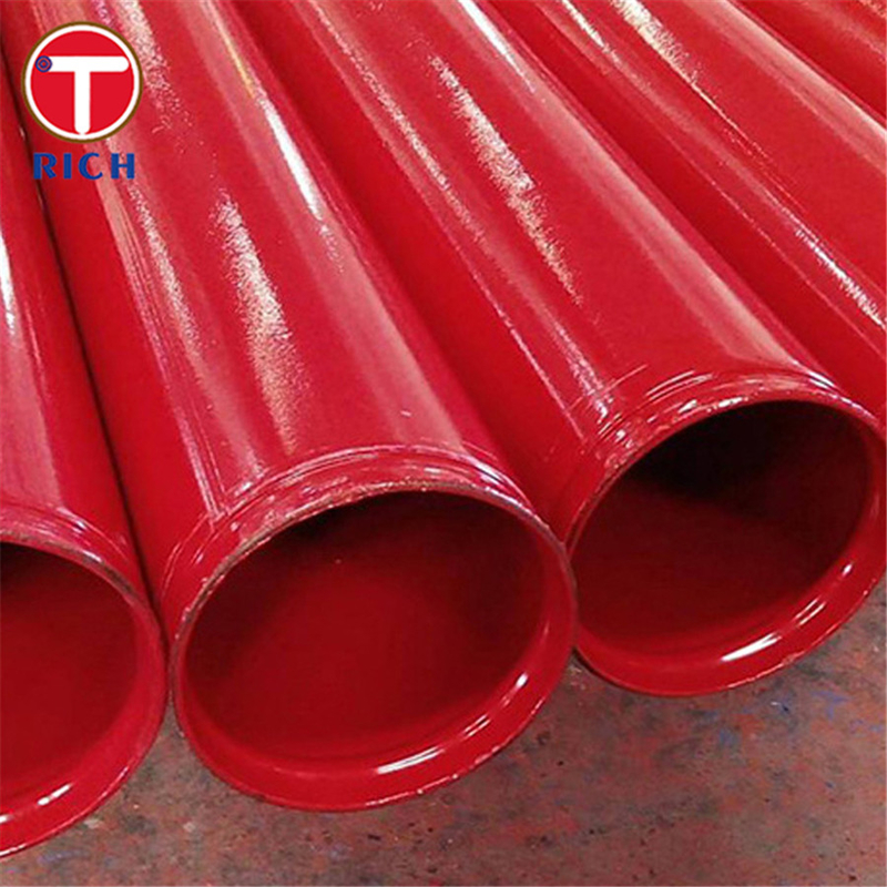 ASTM A978 Tubo de aço revestido com plástico Tubo de aço com costelas compostas laminadas com polietileno pré- revestido