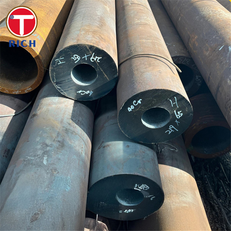 ASTM A335 P91 tubos sem costura de aço ligado tubos de cromo moly para serviço de alta temperatura
