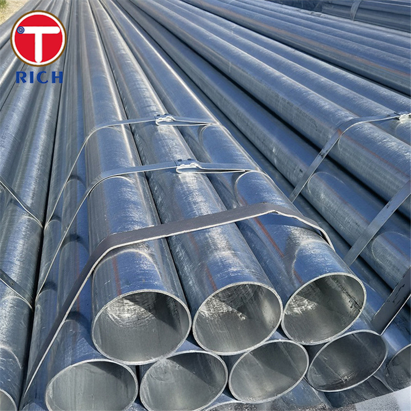 EN 10224 L235 Tubos de aço não ligado ERW Tubo de aço ligado galvanizado para transporte de líquidos