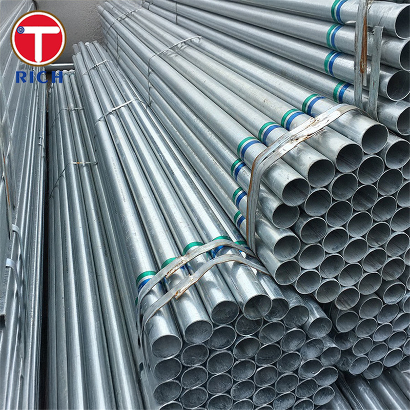 EN 10224 L235 Tubos de aço não ligado ERW Tubo de aço ligado galvanizado para transporte de líquidos