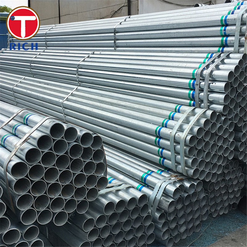 EN 10224 L235 Tubos de aço não ligado ERW Tubo de aço ligado galvanizado para transporte de líquidos