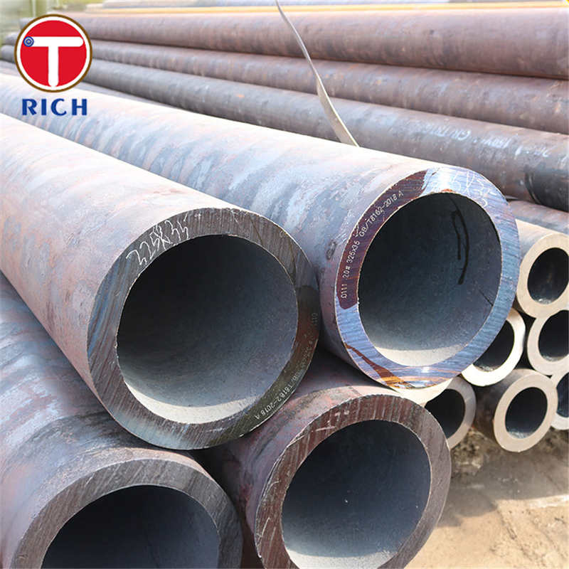 EN 10025-1 S235JR Tubo de aço estrutural laminado a quente Tubo de aço sem costura para fabricação mecânica
