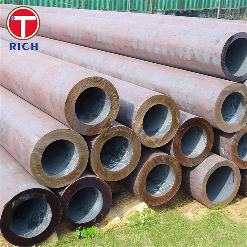 EN 10025-1 S235JR Tubo de aço estrutural laminado a quente Tubo de aço sem costura para fabricação mecânica