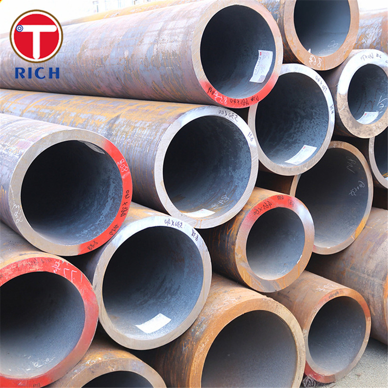 EN 10025-1 S235JR Tubo de aço estrutural laminado a quente Tubo de aço sem costura para fabricação mecânica