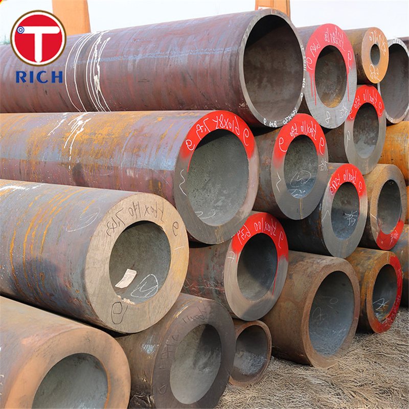 EN 10025-1 S235JR Tubo de aço estrutural laminado a quente Tubo de aço sem costura para fabricação mecânica