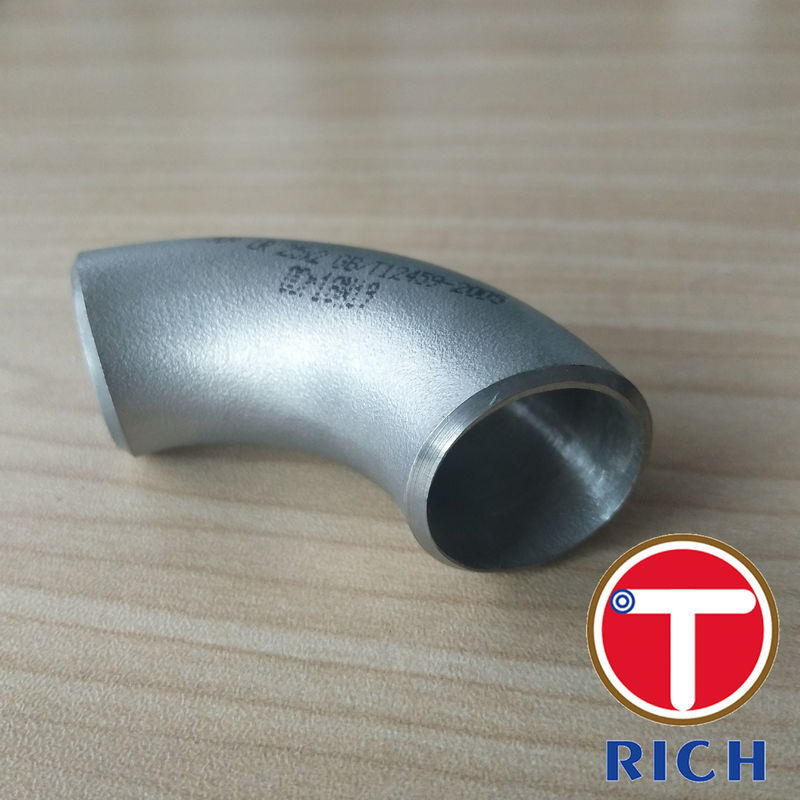 90 graus LR Elbow o tubo que faz à máquina de aço inoxidável sem emenda de ASME B16.9 316L 304L