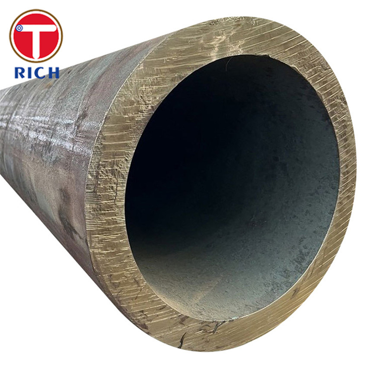 DIN 17172 StE 210.7 Tubo de aço para gás de liga baixa de longa distância para transporte de gás inflamável