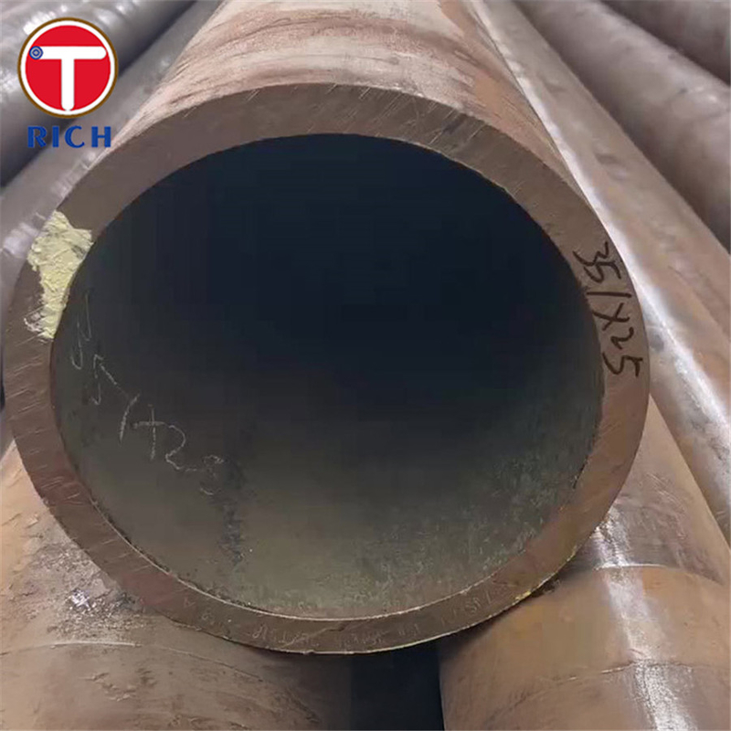 DIN 17172 StE 210.7 Tubo de aço para gás de liga baixa de longa distância para transporte de gás inflamável