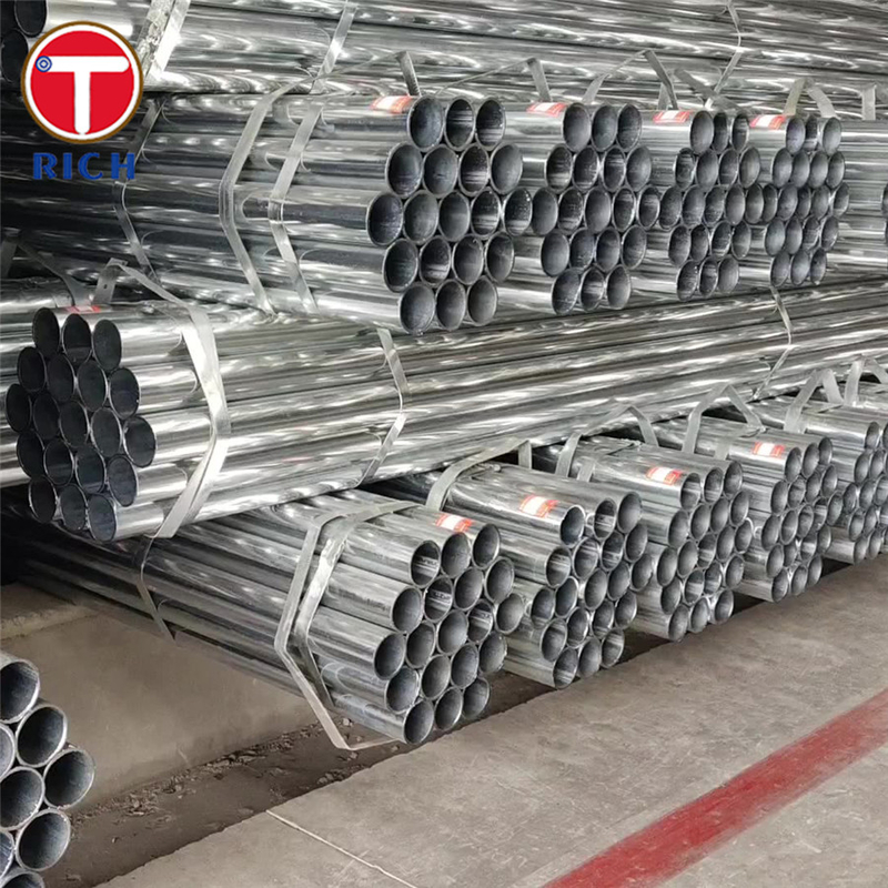 DIN 17177 St37.8 Tubo de aço soldado de resistência elétrica Tubo de pressão elétrica para temperaturas elevadas