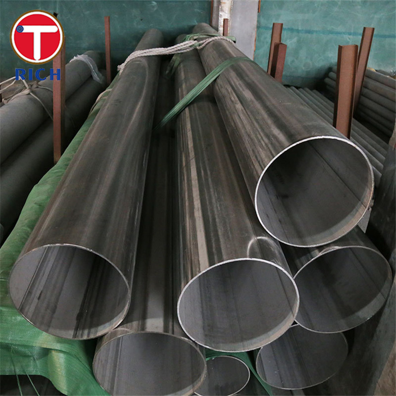 DIN 17457 1.4301 Tubos de aço circulares soldados Tubos austeníticos de aço inoxidável para requisitos especiais